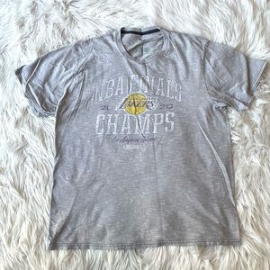 NBA Lakers championship 2020 fanatics short sleeve tee shirt XL